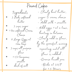 Pound Cake